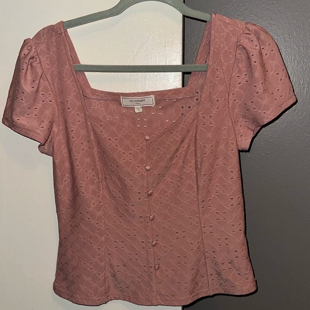 No Comment blouse size M